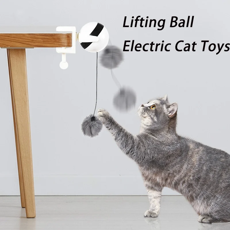 Smart Cat Toy Ball Teaser Toys for Cat Interactive Puzzle Electric Automatic Lifting Plush Ball Cat accessories
Smart Cat Toy Ball Teaser Toys for Cat Interactive Puzzle Electric Automatic Lifting Plush Ball Cat accessories