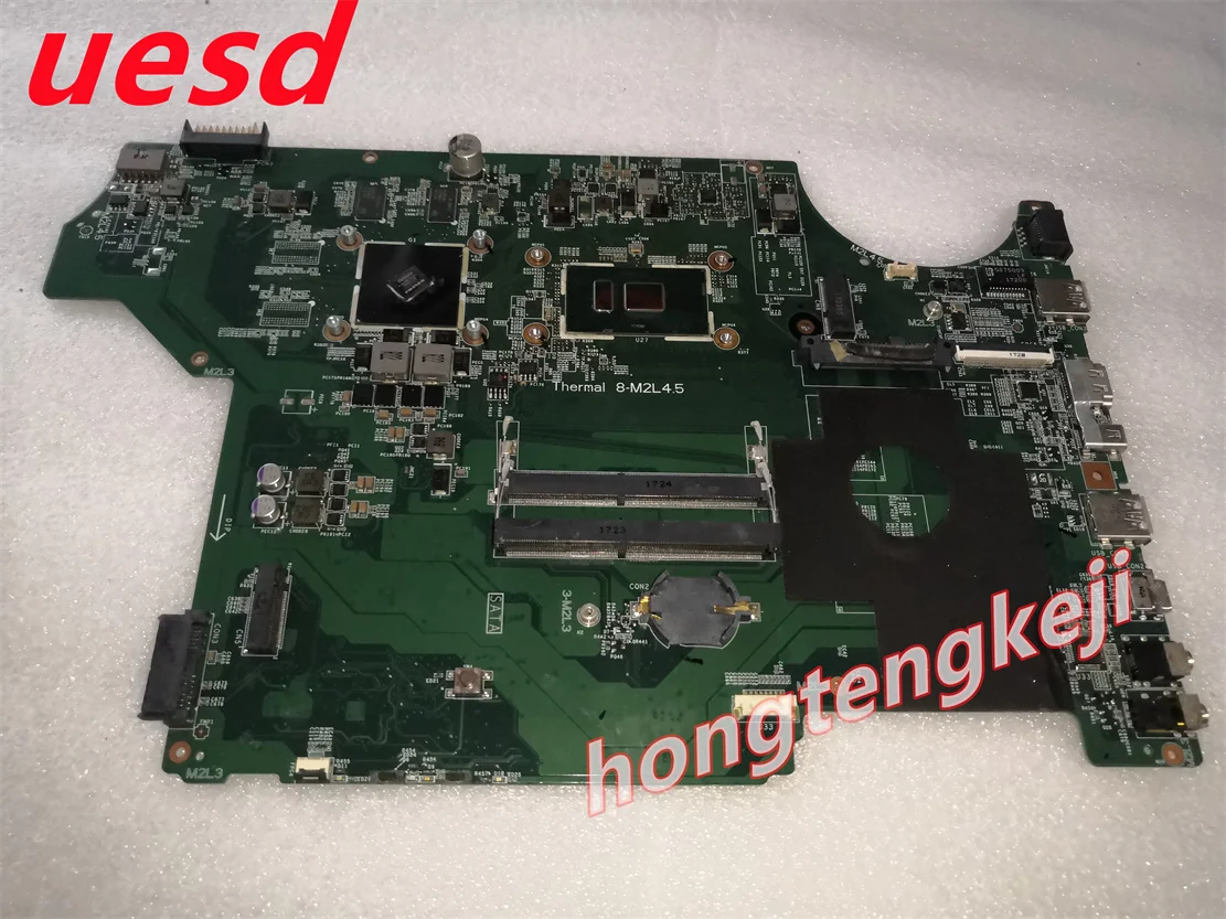 FOR MSI CX72 (7TH GEN) CX62 MS-16J71 LAPTOP MOTHERBOARD WITH I7-7500U AND GT940MX MS-16J71 VER 1.0 TEDE OK
FOR MSI CX72 (7TH GEN) CX62 MS-16J71 LAPTOP MOTHERBOARD WITH I7-7500U AND GT940MX MS-16J71 VER 1.0 TEDE OK