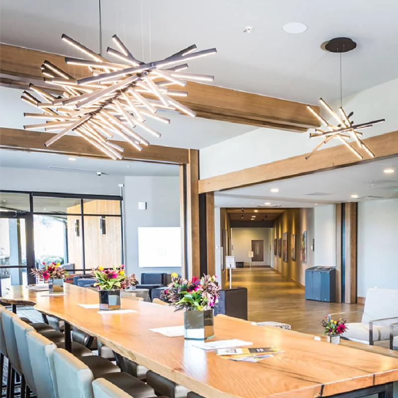 2023Nordic Modern Fishbone Shape Chandelier Designer Lighting for Office Living Room Kitchen Pendant Light Art Lampadario Lustre
2023Nordic Modern Fishbone Shape Chandelier Designer Lighting for Office Living Room Kitchen Pendant Light Art Lampadario Lustre