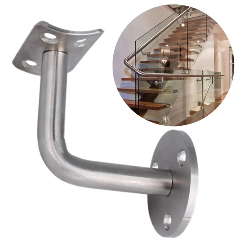 1Pc 90 Degrees Stainless Steel Wall Mount Support Ladder Wall Handrail Brackets For Stairs Railing Stairway Hardware Accessories
1Pc 90 Degrees Stainless Steel Wall Mount Support Ladder Wall Handrail Brackets For Stairs Railing Stairway Hardware Accessories