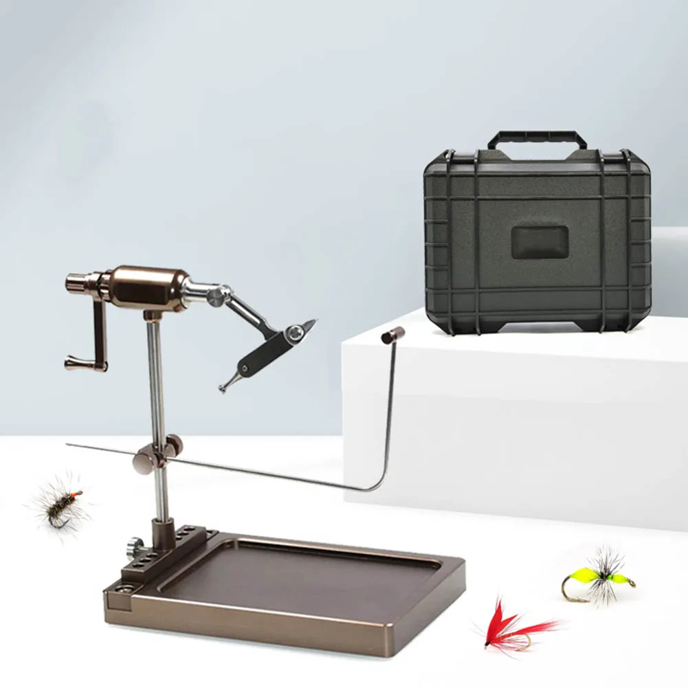 1pc Fly Tying Vise 360° Rotatable Fly Fishing Hook Lures Tool Heavy Duty Base Fish Tackle Storage Box Pesca Fishing Accessories
1pc Fly Tying Vise 360° Rotatable Fly Fishing Hook Lures Tool Heavy Duty Base Fish Tackle Storage Box Pesca Fishing Accessories