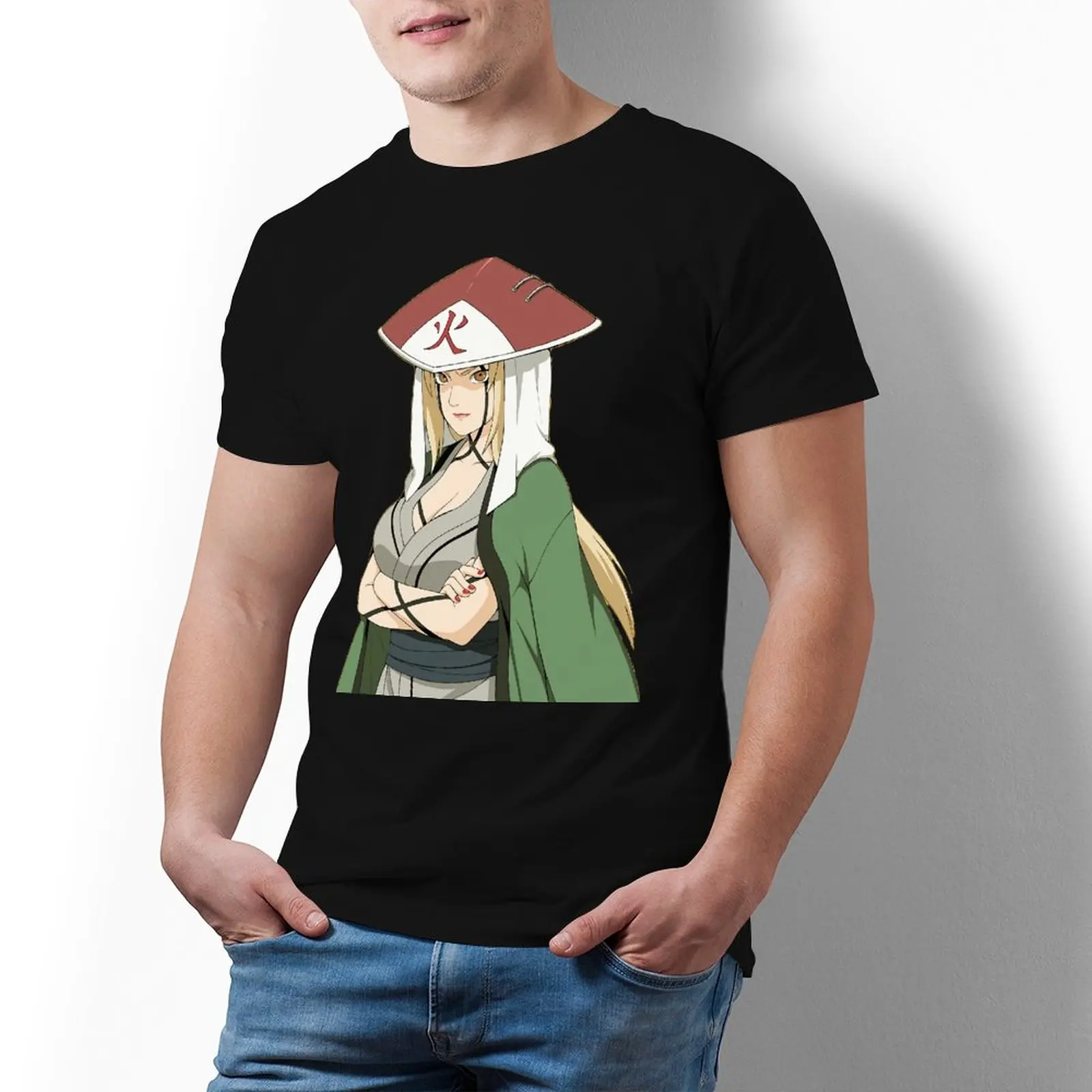 Bandai Tsunade Hokage Sexy T Shirt Japanese Printed Cotton T-Shirt Big Basic Man Tshirt
Bandai Tsunade Hokage Sexy T Shirt Japanese Printed Cotton T-Shirt Big Basic Man Tshirt
