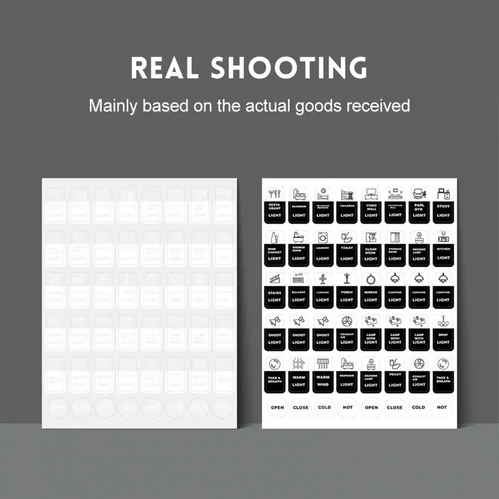 Switch Stickers 1 Sheet Useful Clear Icons Bathroom Kitchen Appliances Switch Stickers Gift
Switch Stickers 1 Sheet Useful Clear Icons Bathroom Kitchen Appliances Switch Stickers Gift