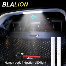 SEAMETAL Night Light Car Roof Led Lamp 3 Modes Wireless Human Body Induction USB Trunk Auto Interior Reading Light Bedroom Lamp