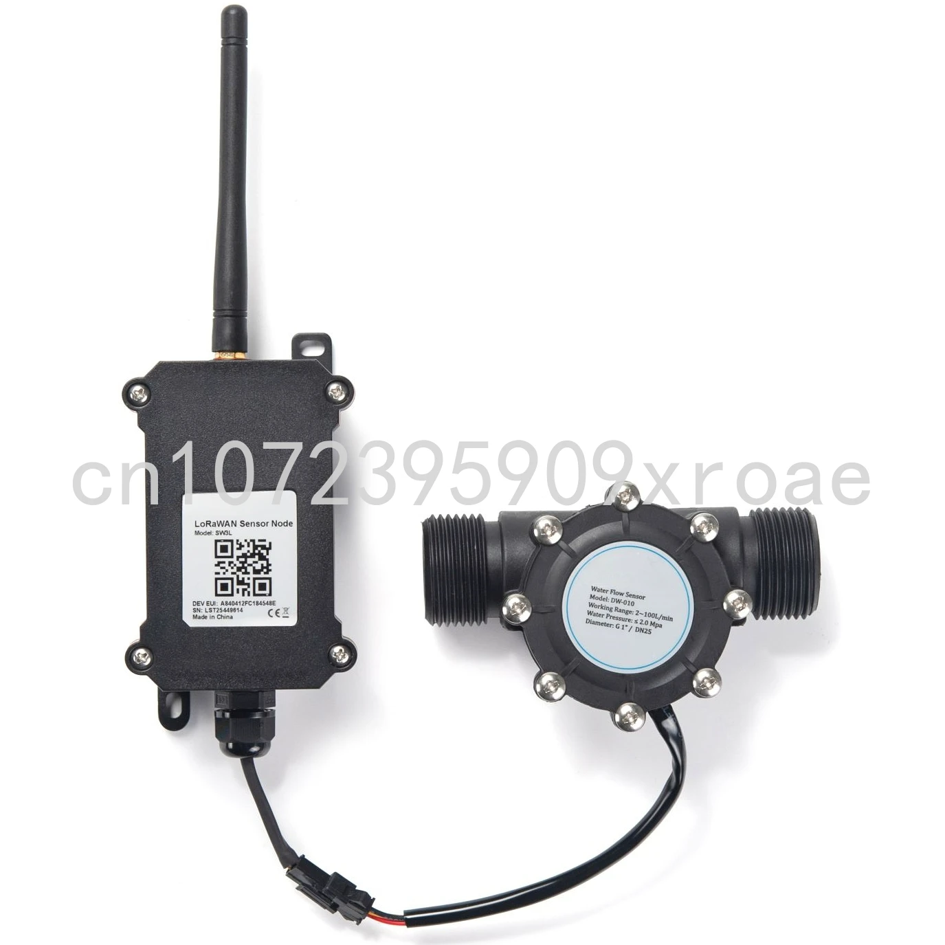 SW3L-010 LoRaWAN Outdoor Flow Sensor/ 010: DW-010 Flow Sensor: Diameter: G 1” / DN25. 60 Pulse = 1 L
SW3L-010 LoRaWAN Outdoor Flow Sensor/ 010: DW-010 Flow Sensor: Diameter: G 1” / DN25. 60 Pulse = 1 L