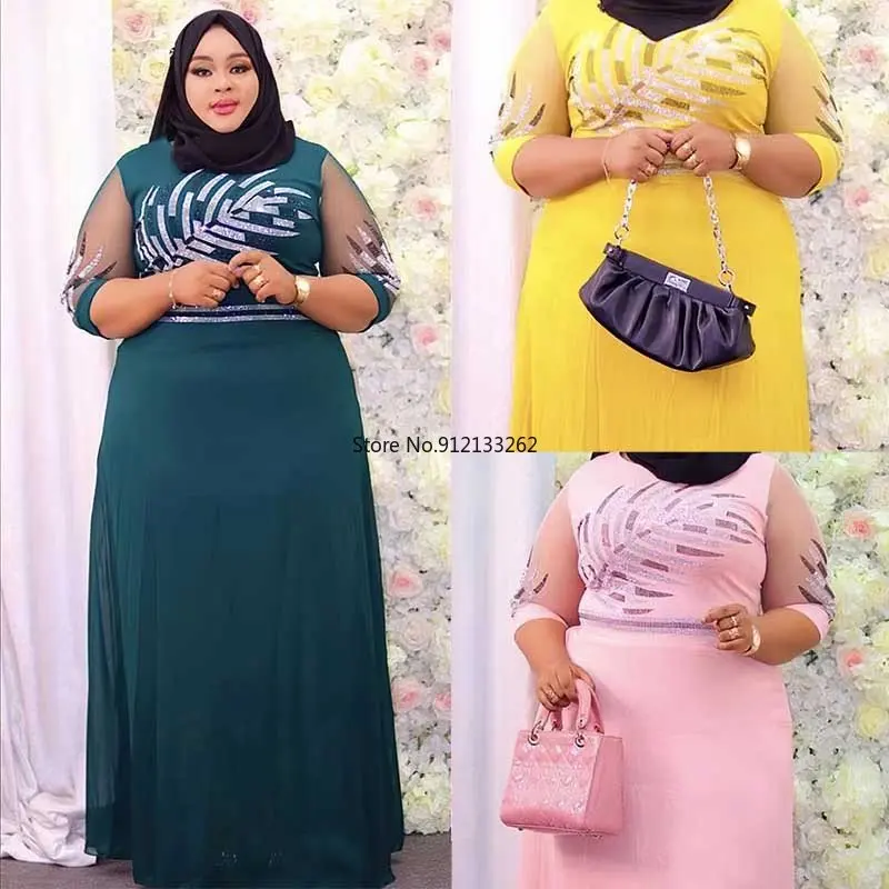 XL-4XL African Dresses for Women Spring Autumn African Women O-neck Three Quarter Sleeve Polyester Long Dress Maxi Dress
XL-4XL African Dresses for Women Spring Autumn African Women O-neck Three Quarter Sleeve Polyester Long Dress Maxi Dress
