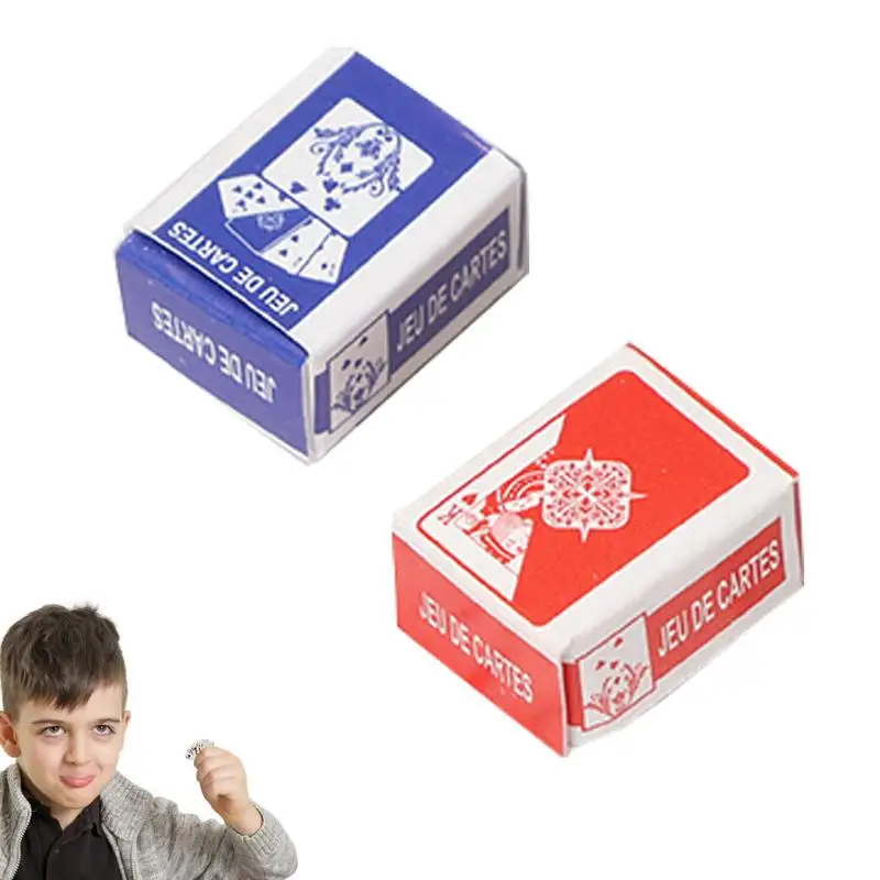 Игральные мини-карты миниатюрные настольные игры для кукольного домика, набор покерных карт, аксессуары для кукольного домика, декоративные игрушки для путешествий
Игральные мини-карты миниатюрные настольные игры для кукольного домика, набор покерных карт, аксессуары для кукольного домика, декоративные игрушки для путешествий