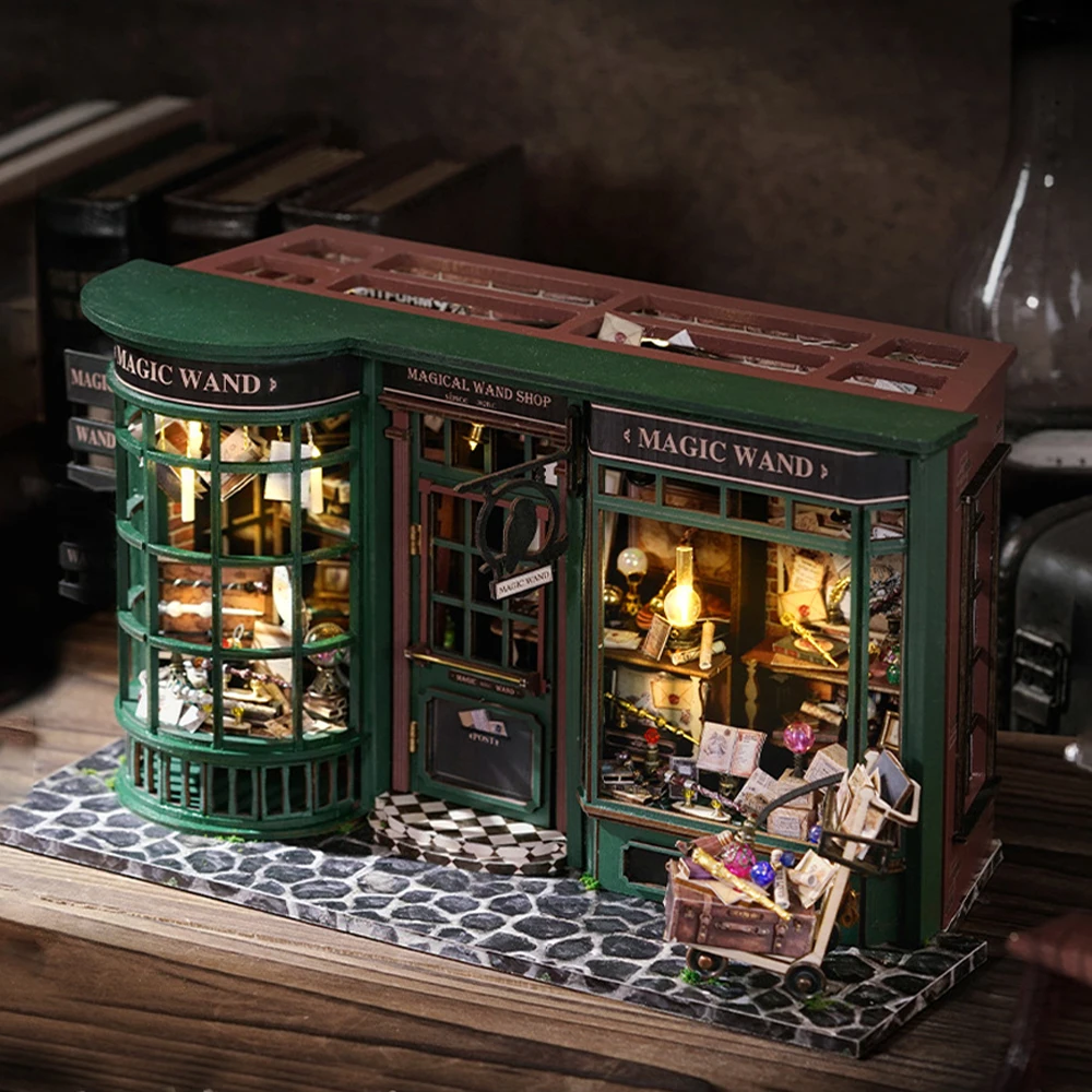 DIY Wooden Doll Houses Magic House Miniature Building Kits with Furniture Led Lights Dollhouse Toy Model for Birthday Gift Ideas
DIY Wooden Doll Houses Magic House Miniature Building Kits with Furniture Led Lights Dollhouse Toy Model for Birthday Gift Ideas