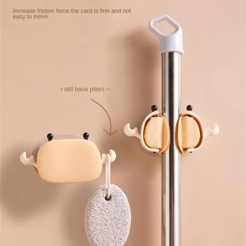 Strong Adhesive Hook Mop Clamp Multifunctional Mop Rack Bathroom Accessories Punch-free Storage Hook Sticking Hook Bathroom Hook
Strong Adhesive Hook Mop Clamp Multifunctional Mop Rack Bathroom Accessories Punch-free Storage Hook Sticking Hook Bathroom Hook