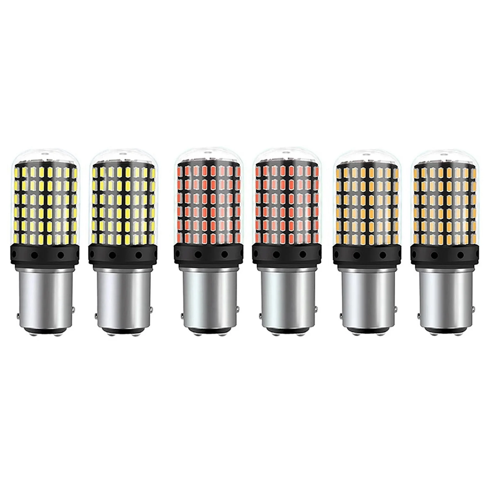 6Pcs 3014 144Smd Canbus Bulb P21W 1157 BAY15D Car Led Tail Bulb Daytime Running Turn Signal Bulb Super Bright 6000K
6Pcs 3014 144Smd Canbus Bulb P21W 1157 BAY15D Car Led Tail Bulb Daytime Running Turn Signal Bulb Super Bright 6000K