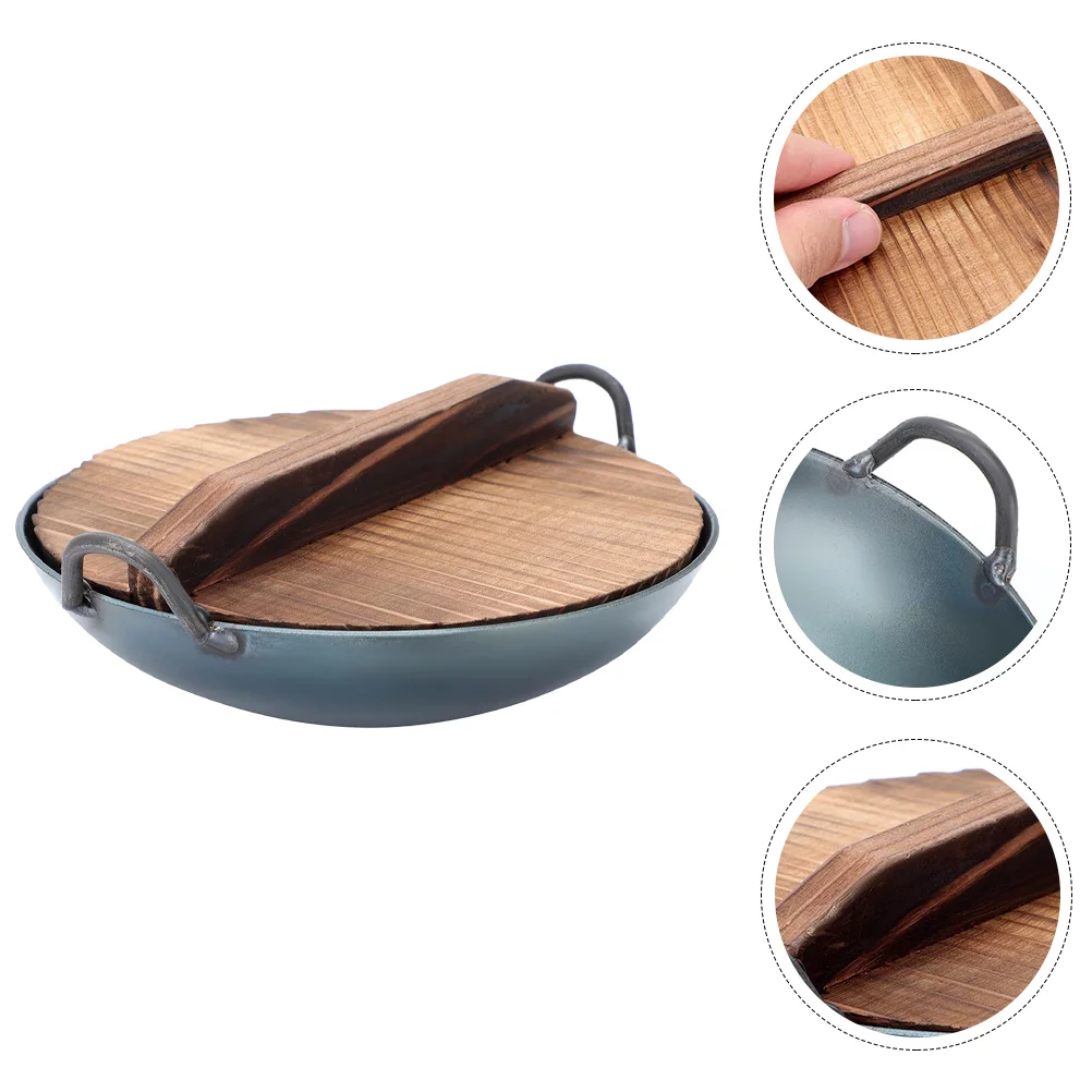 Delicate Portable Educational Miniature Iron Wok Small Wok Model Cookware Toy Iron Wok Ornament Cookware Ornament
Delicate Portable Educational Miniature Iron Wok Small Wok Model Cookware Toy Iron Wok Ornament Cookware Ornament