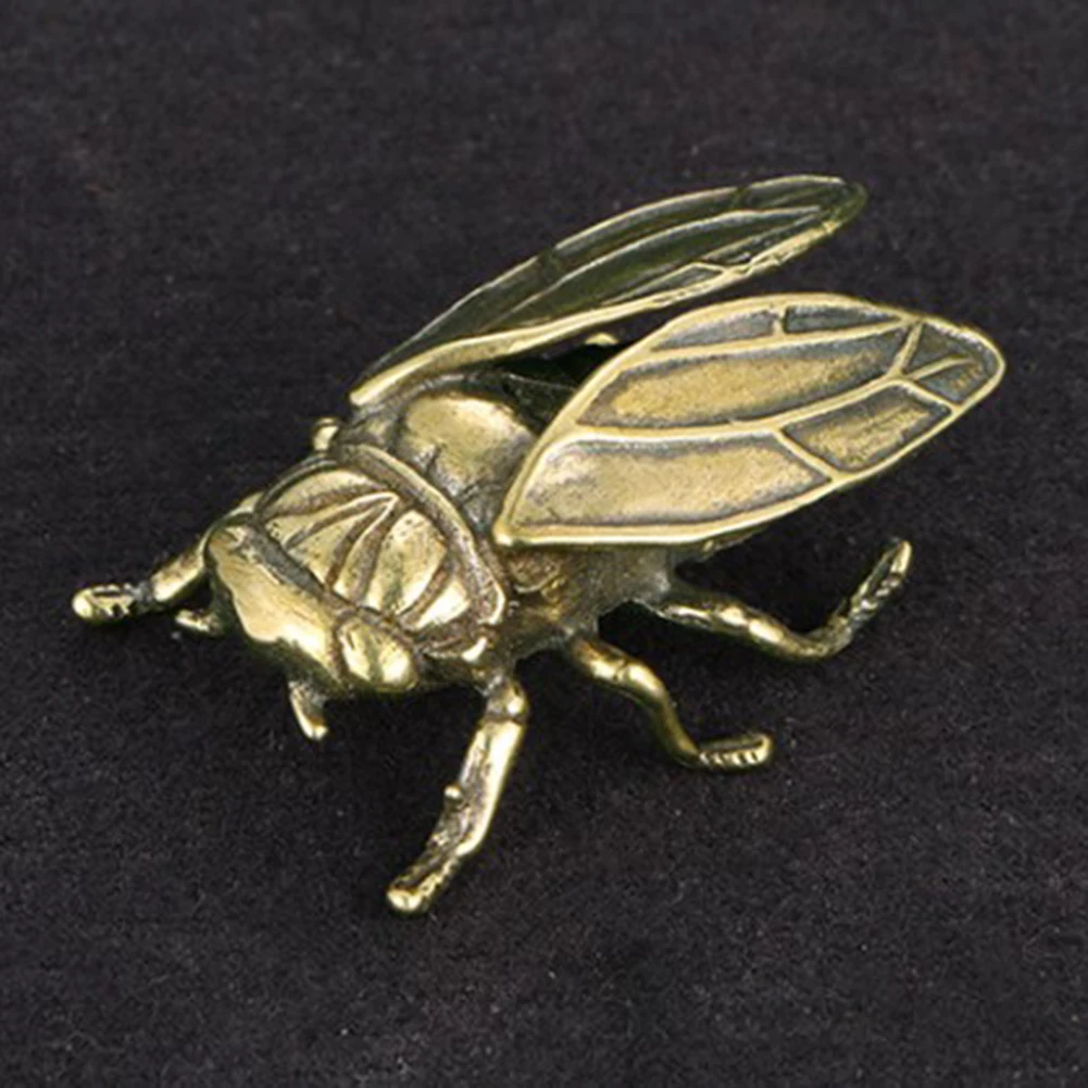 Vintage Brass Cicada Pure Copper Solid Brass Animal Statue Crafts Sculpture Decoration Funny Toy Gift Home Office Desk Ornament
Vintage Brass Cicada Pure Copper Solid Brass Animal Statue Crafts Sculpture Decoration Funny Toy Gift Home Office Desk Ornament