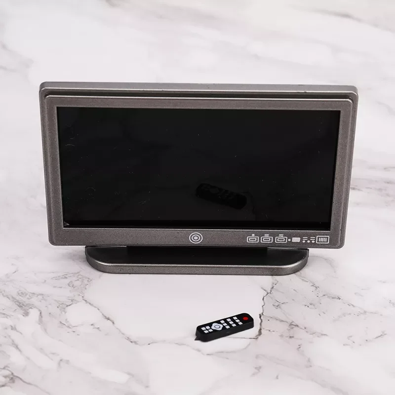 Doll House TV Remote Control Simulation Miniature Furniture Dollhouse Living Room Decoration Television
Doll House TV Remote Control Simulation Miniature Furniture Dollhouse Living Room Decoration Television