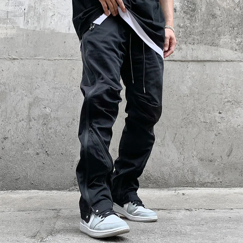 2022 Side Zipper Overalls Men's Trousers Trendy Stitching Loose Straight Casual Pants Sport Style Streetwear Cargo Pants Male
2022 Side Zipper Overalls Men's Trousers Trendy Stitching Loose Straight Casual Pants Sport Style Streetwear Cargo Pants Male