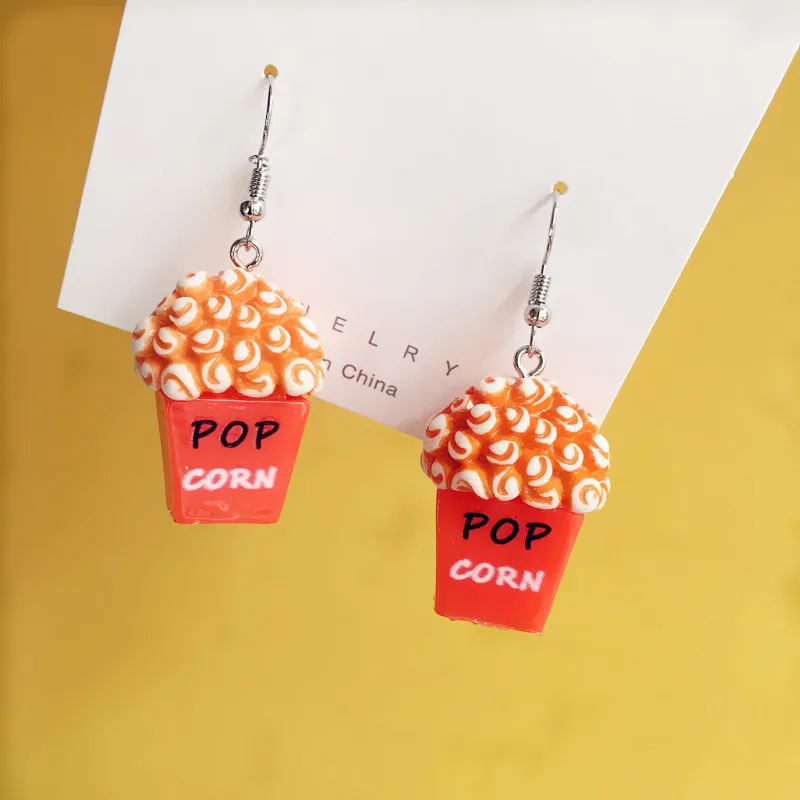 Creative Handmade Stereo Bucket Popcorn Cute Japanese Fun Earrings Foodie Ear Clip Girl Women Jewelry Fashion Pendant Gift
Creative Handmade Stereo Bucket Popcorn Cute Japanese Fun Earrings Foodie Ear Clip Girl Women Jewelry Fashion Pendant Gift