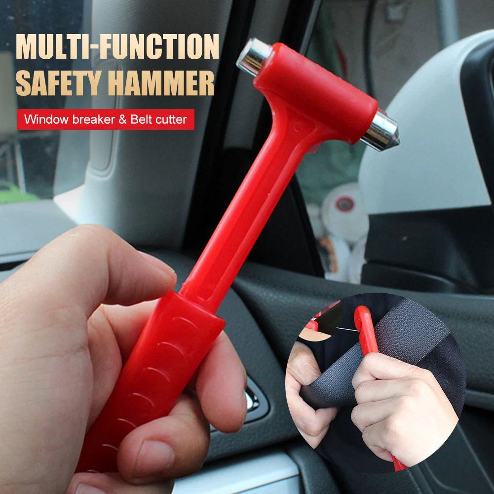 Portable Safety Hammer Escape Emergency Car Window Breaker Seat Belt Cutter Multi-Functional Escape Tools Auto Accessories
Portable Safety Hammer Escape Emergency Car Window Breaker Seat Belt Cutter Multi-Functional Escape Tools Auto Accessories
