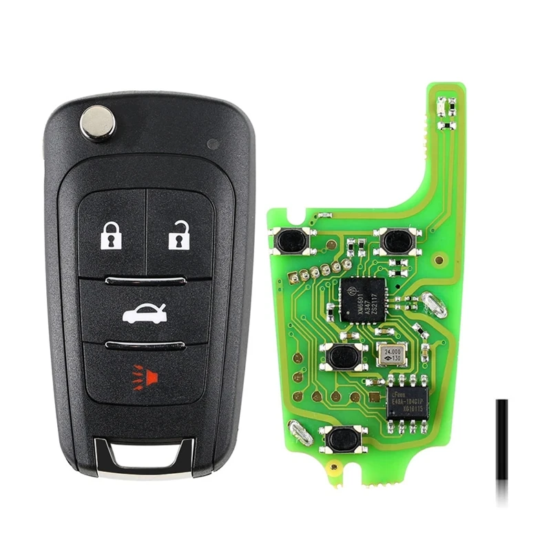 Car Remote Key For Xhorse XKBU01EN Universal Wire 4 Button For Buick Style For VVDI Key Tool
Car Remote Key For Xhorse XKBU01EN Universal Wire 4 Button For Buick Style For VVDI Key Tool