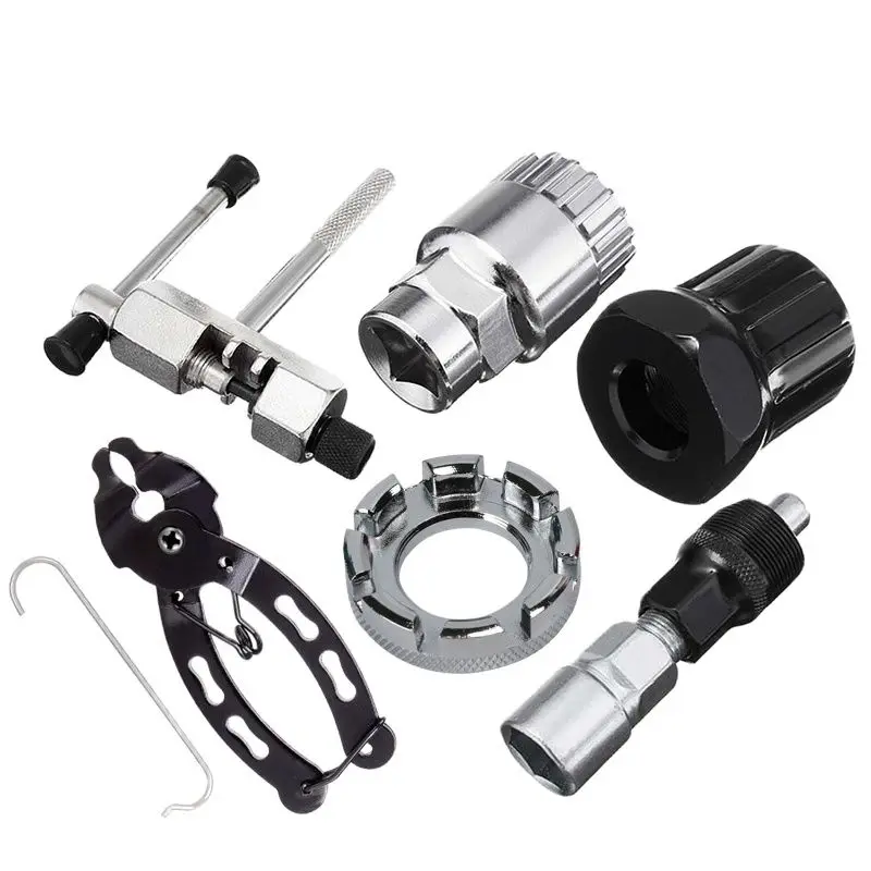 Bicycle Repair Tools Bike Chain Breaker Cutter Bicycle Bottom Bracket Remover Crank Extractor Puller Wrench Flywheel Removal
Bicycle Repair Tools Bike Chain Breaker Cutter Bicycle Bottom Bracket Remover Crank Extractor Puller Wrench Flywheel Removal