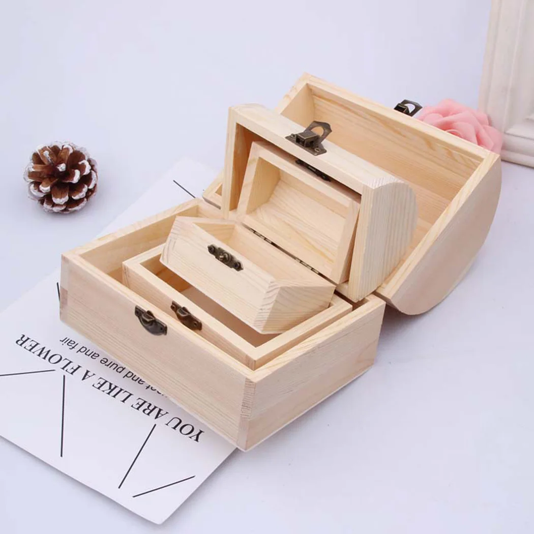 1 PC Plain Wooden Box Wooden Arched Hinged Storage Box Desktop Holder Postcard Jewelry Organizer Storage Case Craft Gift Box
1 PC Plain Wooden Box Wooden Arched Hinged Storage Box Desktop Holder Postcard Jewelry Organizer Storage Case Craft Gift Box