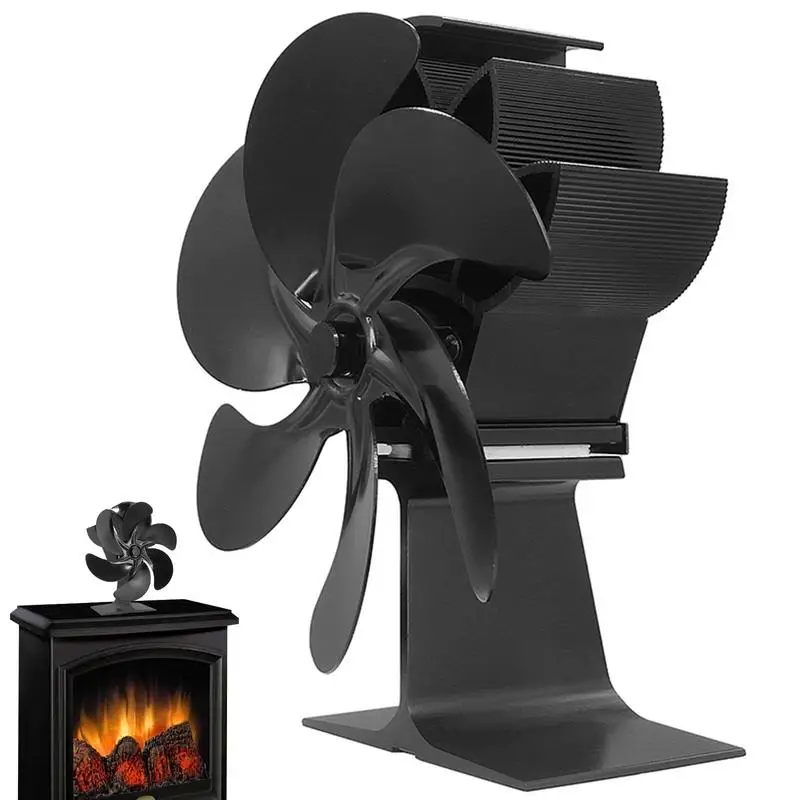 Вентилятор для плиты, работающий от тепла, 6 лезвий
Вентилятор для плиты, работающий от тепла, 6 лезвий