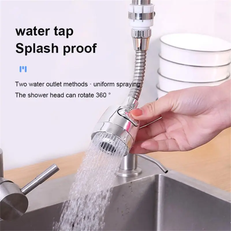 

Faucet Extension Tube 360 Degree Rotation Adjustable Sprayers water-saving Universal Tap Nozzle Household kitchen shower bath