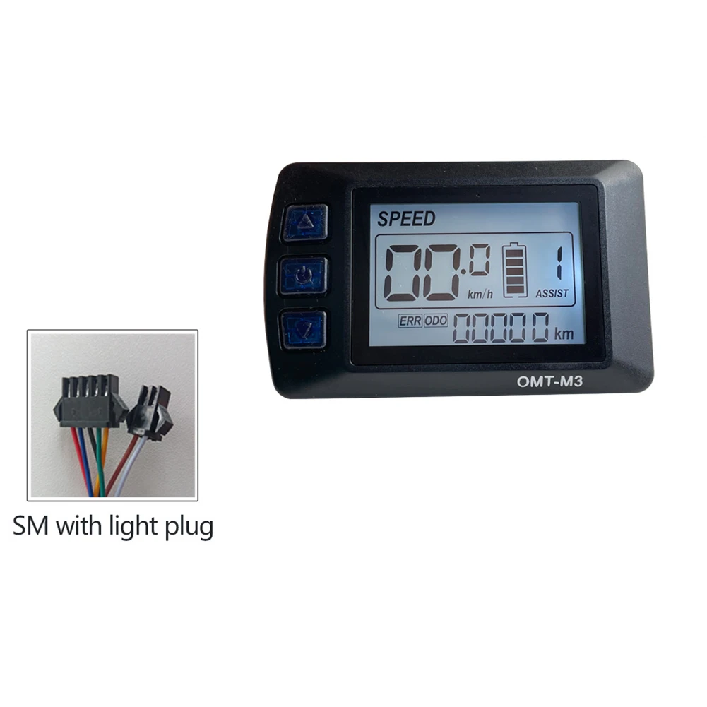 36V 48V OMT-M3 Display E-bike Component Panel Power Riding Speed Scooter Time UART 5-Pin SM Plug Batterie Charge
36V 48V OMT-M3 Display E-bike Component Panel Power Riding Speed Scooter Time UART 5-Pin SM Plug Batterie Charge
