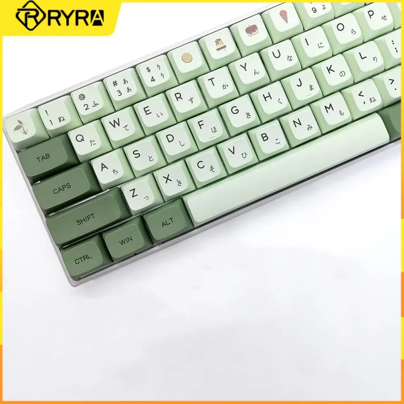 RYRA fresh series Matcha японская, английская, Корейская, русская XDA высокомеханическая клавиатура DIY ключ крышка портативная для путешествий
RYRA fresh series Matcha японская, английская, Корейская, русская XDA высокомеханическая клавиатура DIY ключ крышка портативная для путешествий
