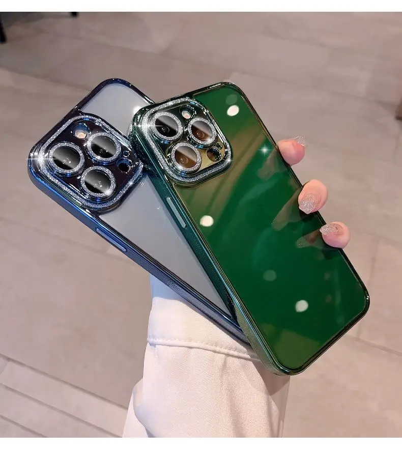 3DX IP14Promax Phone Case New Glitter 14 Transparent All-inclusive 13PM Women's Model With Lens Film
3DX IP14Promax Phone Case New Glitter 14 Transparent All-inclusive 13PM Women's Model With Lens Film