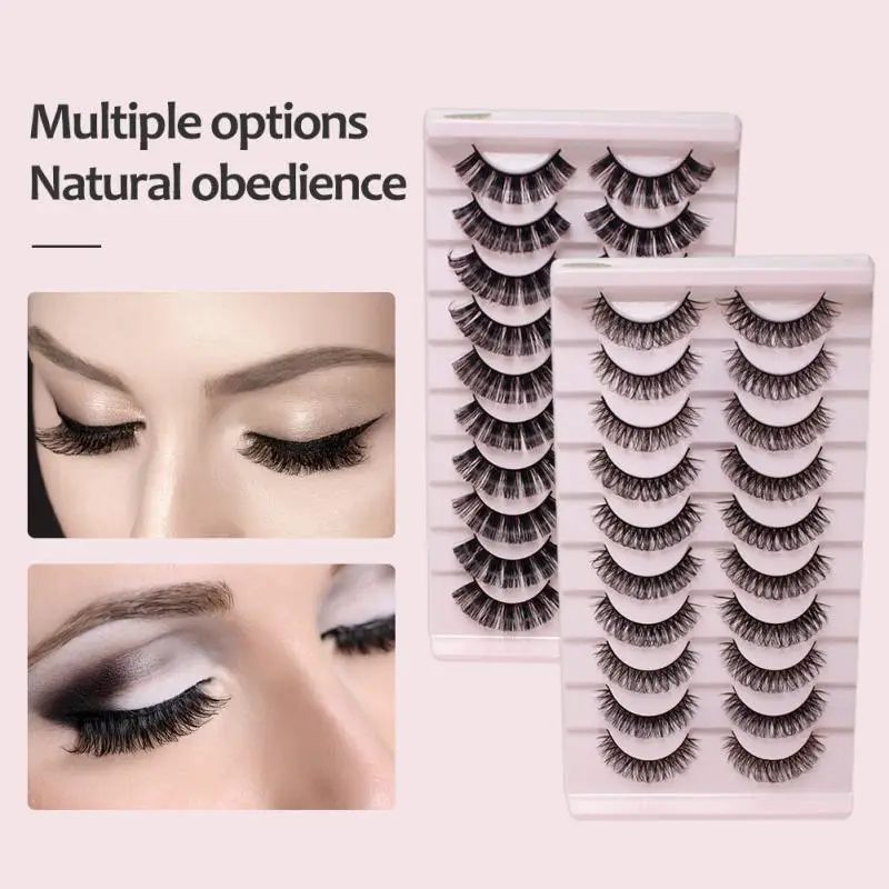 10Pairs Lashes False Eyelashes DD Curl Russian Volumes Mink Lashes 3D Mink Eyelashes Lashes Reusable Fluffy False Lashes Russian
10Pairs Lashes False Eyelashes DD Curl Russian Volumes Mink Lashes 3D Mink Eyelashes Lashes Reusable Fluffy False Lashes Russian