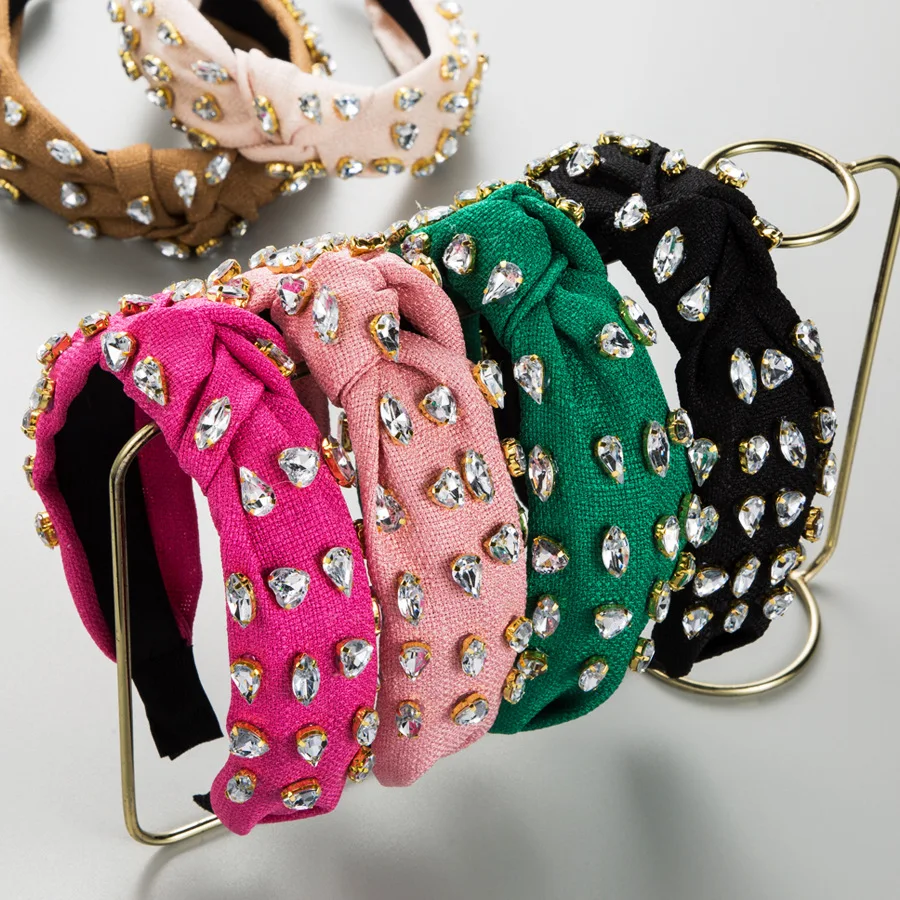 Luxy Women Girls Crystal Rhinestone Knot Handmade Sponge Padded Hairband Headband Adult Hair Accessories Hair Jewley
Luxy Women Girls Crystal Rhinestone Knot Handmade Sponge Padded Hairband Headband Adult Hair Accessories Hair Jewley