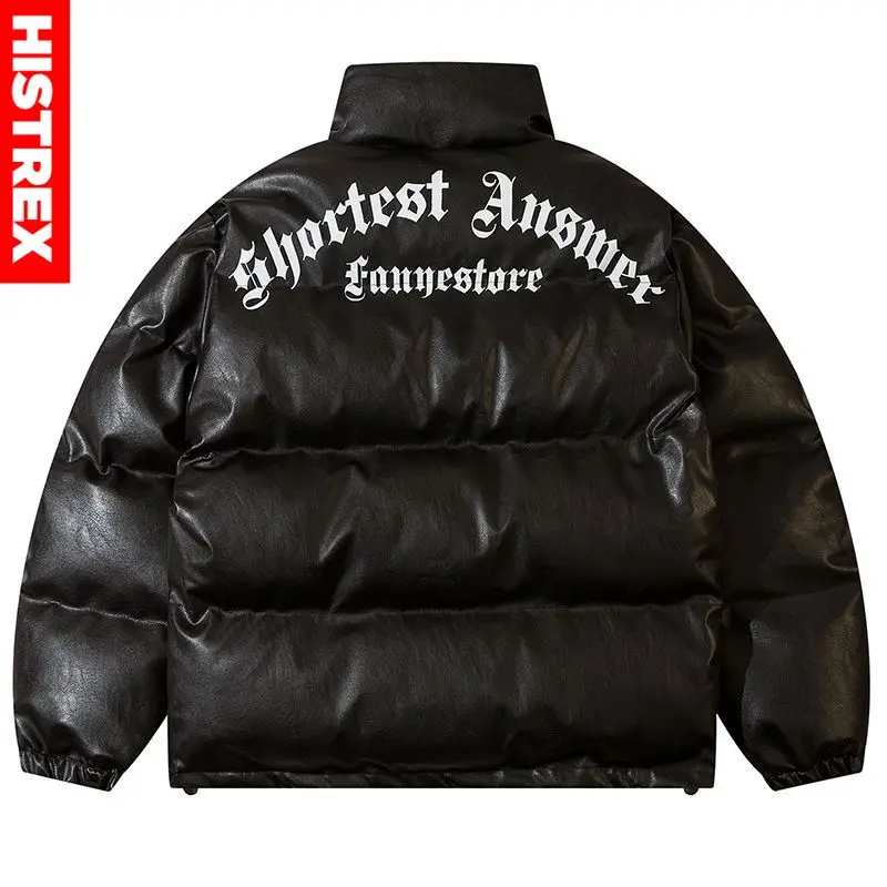 HISTREX-Men Warm Parkas Casual Thick Pu Leather Jacket Winter Puffer Coat Patchwork Women Oversize Gothic Outerwear Padded Parka
HISTREX-Men Warm Parkas Casual Thick Pu Leather Jacket Winter Puffer Coat Patchwork Women Oversize Gothic Outerwear Padded Parka
