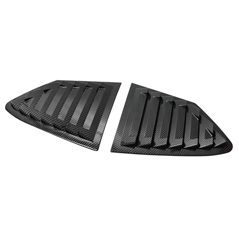 Carbon Fiber Color Rear Side Vent Quarter Window Louver Shutter Cover Trim for Ford Focus 2019-2020
Carbon Fiber Color Rear Side Vent Quarter Window Louver Shutter Cover Trim for Ford Focus 2019-2020
