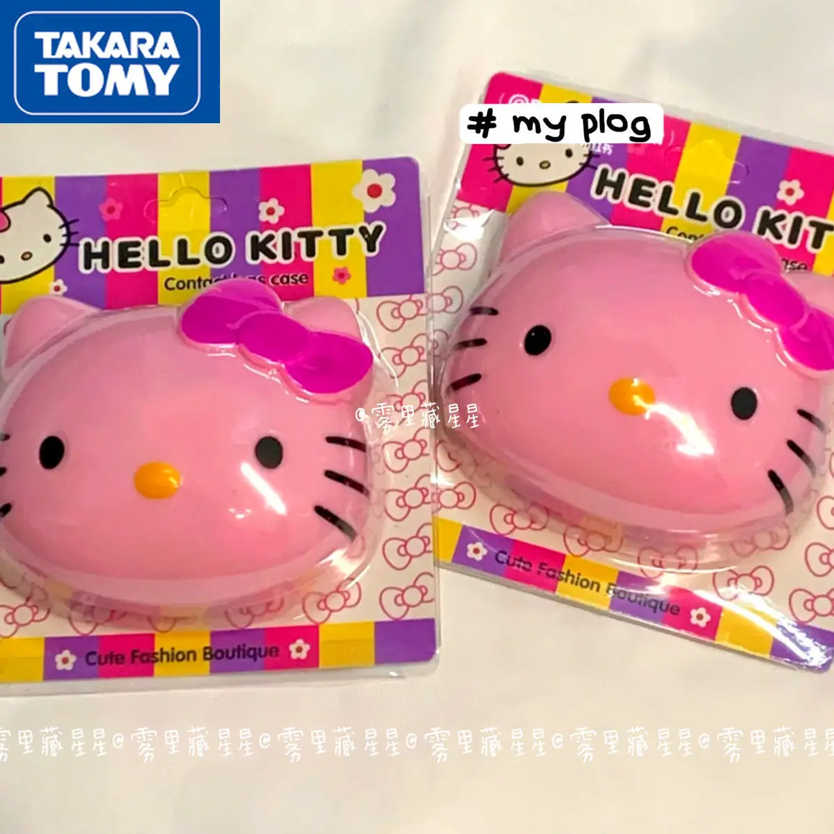TAKARA TOMY cartoon Hello Kitty contact lens box all-in-one convenient girly heart beauty pupil box with mirror
TAKARA TOMY cartoon Hello Kitty contact lens box all-in-one convenient girly heart beauty pupil box with mirror
