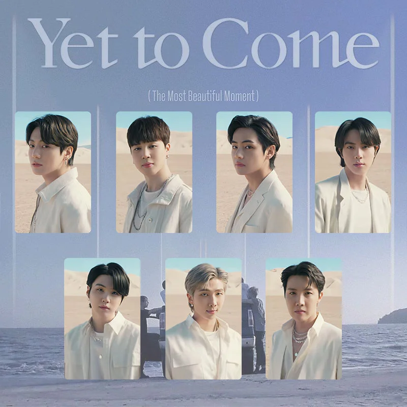 KPOP bangtan boys New Album Yet To Come High Quality LOMO Photo Cards Collection Photo Cards Concept Photos Gifts JIMIN SUGA JIN
KPOP bangtan boys New Album Yet To Come High Quality LOMO Photo Cards Collection Photo Cards Concept Photos Gifts JIMIN SUGA JIN