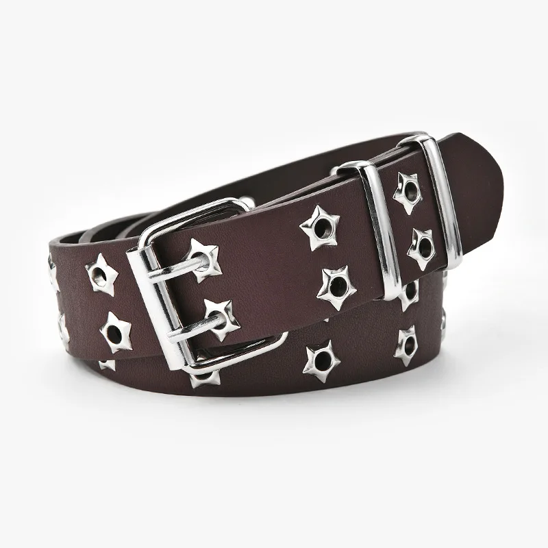 Women Belt New Students Hollow High Quality Belt Fashion Casual Alloy Pin Buckle Women Cowboy Pants Belt Star Pinhole Waist Belt
Women Belt New Students Hollow High Quality Belt Fashion Casual Alloy Pin Buckle Women Cowboy Pants Belt Star Pinhole Waist Belt