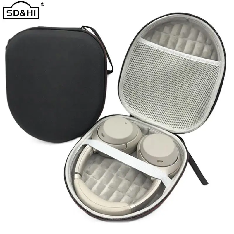 

Protection Bag Headphone Travel Portable Carrying Case Pouch For SONY WH CH710N For JBL TUNE 750BTNC/T700BT Headphones Storage