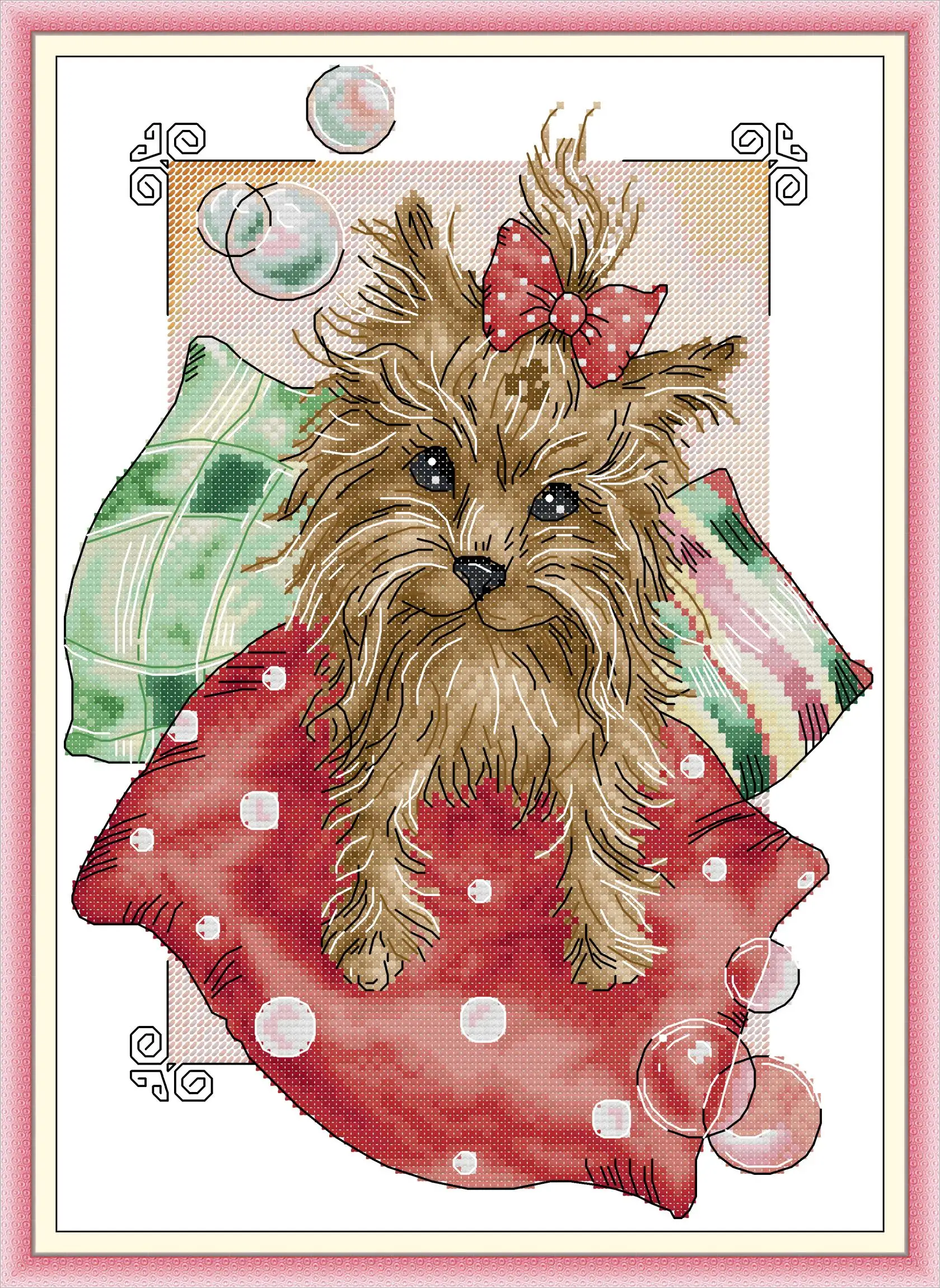 Joy Sunday Pre-printed Cross Stitch Kit DIY Easy Pattern Aida 14/11CT Stamped Fabric Embroidery Set-Yorkshire
Joy Sunday Pre-printed Cross Stitch Kit DIY Easy Pattern Aida 14/11CT Stamped Fabric Embroidery Set-Yorkshire