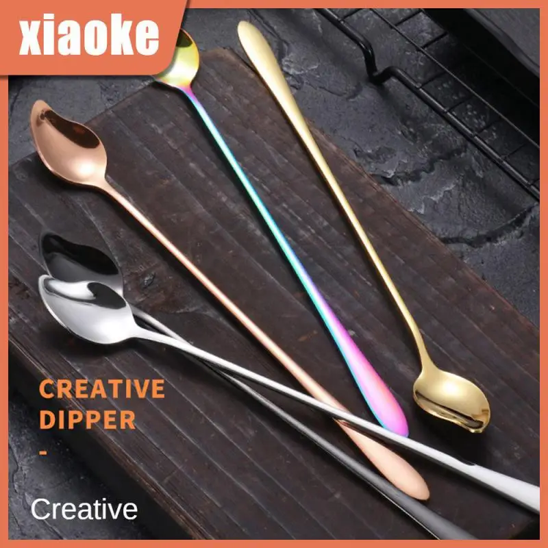 Long Handle Coffee Scoop Creative 304 Stainless Steel Coffee Spoon Ice Cream Spoon
Long Handle Coffee Scoop Creative 304 Stainless Steel Coffee Spoon Ice Cream Spoon