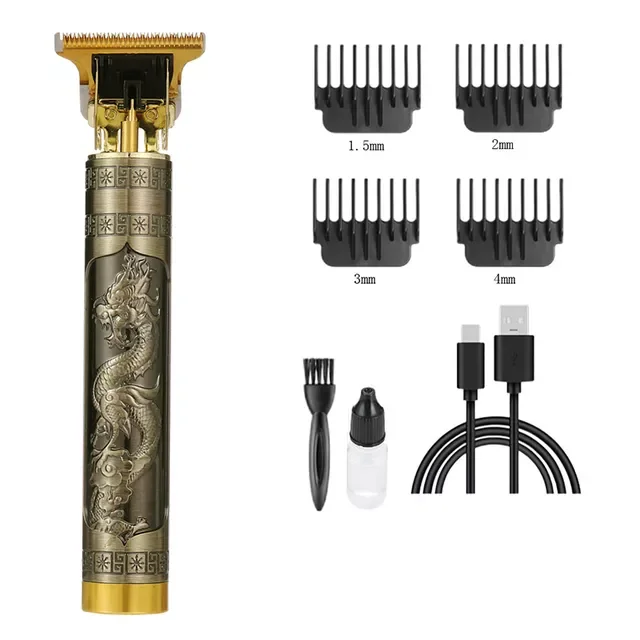 Hair Clipper Hairdresser Vintage T9 Hair Trimmer Profesional Shaver Trimmer for Men Barber Cutting Machine Professional Dog
Hair Clipper Hairdresser Vintage T9 Hair Trimmer Profesional Shaver Trimmer for Men Barber Cutting Machine Professional Dog