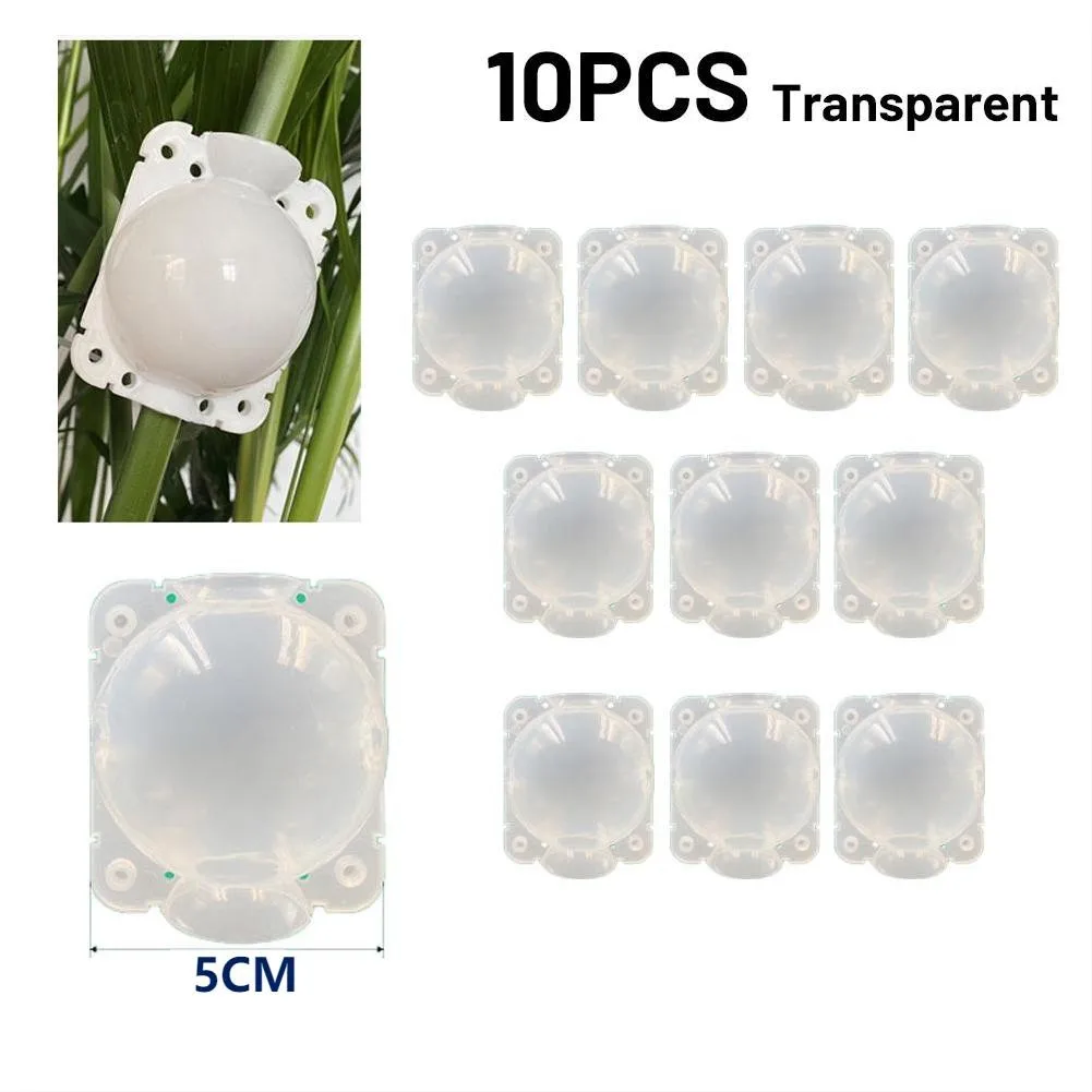 10Pcs Plant Root Growing Box High Pressure Propagation Ball Grafting Box Breeding Case For Garden Rooting Equipment 5/8cm White
10Pcs Plant Root Growing Box High Pressure Propagation Ball Grafting Box Breeding Case For Garden Rooting Equipment 5/8cm White