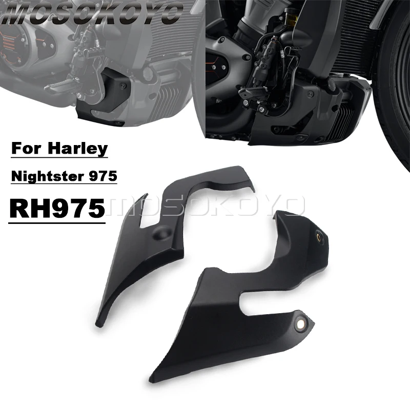 Motorcycle Front Bottom Spoiler Mudguard Air Dam Chin Fairing For Harley Sportster Nightster 975 RH975 Nightster RH975 2022-up
Motorcycle Front Bottom Spoiler Mudguard Air Dam Chin Fairing For Harley Sportster Nightster 975 RH975 Nightster RH975 2022-up