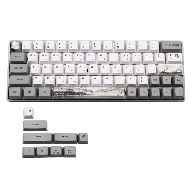 Dye Subbed PBT Keycap Characters 73 Key Profile for Cherry Switches Dz60/GK64/Annie Keyboard Keycaps 
Dye Subbed PBT Keycap Characters 73 Key Profile for Cherry Switches Dz60/GK64/Annie Keyboard Keycaps