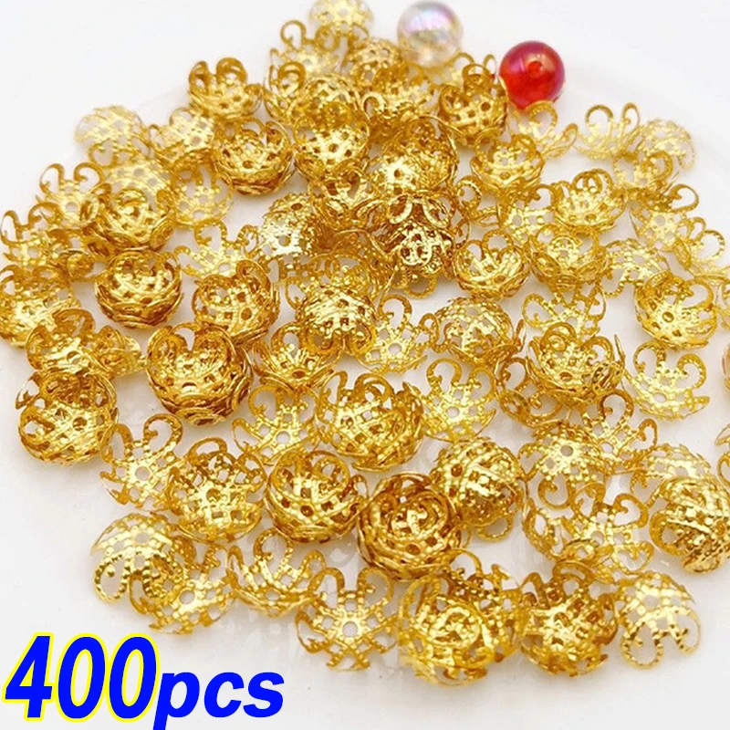 200/400pcs DIY Jewelry Beads Caps 10mm Rhodium Bulk Flowers Earring Necklace Making Findings Supplies Charm Spacer Loos
200/400pcs DIY Jewelry Beads Caps 10mm Rhodium Bulk Flowers Earring Necklace Making Findings Supplies Charm Spacer Loos