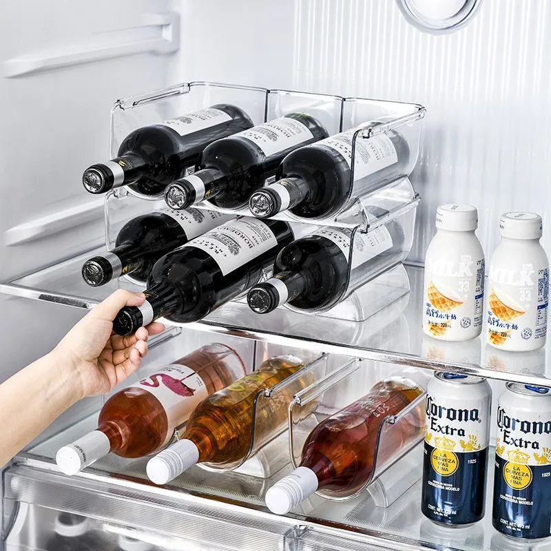 Wine Rack Stackable Wine Holder Kitchen Bottle Storage Rack Refrigerator Organizer Can Beer Wine Bottle Holder Rack Organizer
Wine Rack Stackable Wine Holder Kitchen Bottle Storage Rack Refrigerator Organizer Can Beer Wine Bottle Holder Rack Organizer