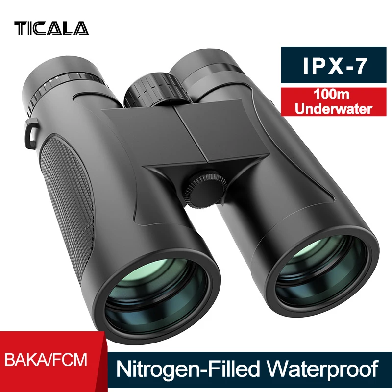 Бинокль 12x42, водонепроницаемый, с BWS-7, наполненным азотом, для наблюдения за птицами, походов, дикой природы, со IPX-7 
Бинокль 12x42, водонепроницаемый, с BWS-7, наполненным азотом, для наблюдения за птицами, походов, дикой природы, со IPX-7