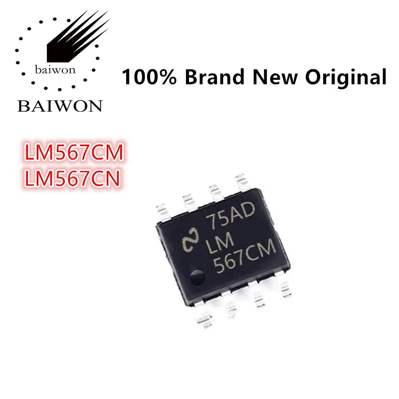 100%New Original LM567 Series LM567CM LM567CN Voice Decoding/voltage Regulator IC Chip
100%New Original LM567 Series LM567CM LM567CN Voice Decoding/voltage Regulator IC Chip