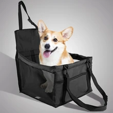 Pet Dog Car Carrier Seat Bag Waterproof Basket Folding Hammock Pet Carriers Bag For Small Cat Dogs Safety Travelling Mesh bag
