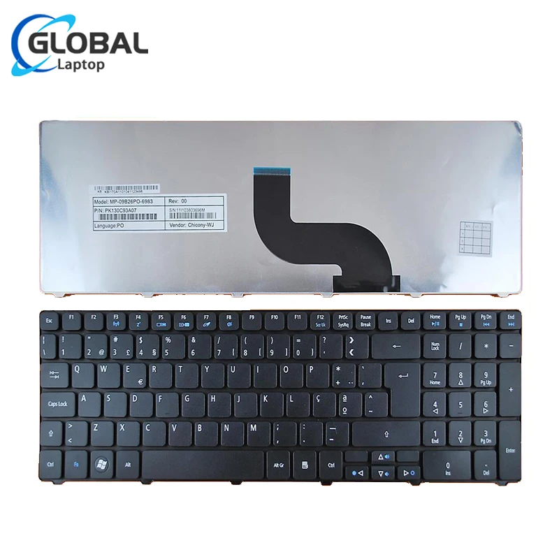 New Portuguese Keyboard For Acer Aspire 7735G 7735Z 7735ZG G730Z G730ZG 5253 5333 5340 5349 5360 5733 5733Z 7751 Laptop POR
New Portuguese Keyboard For Acer Aspire 7735G 7735Z 7735ZG G730Z G730ZG 5253 5333 5340 5349 5360 5733 5733Z 7751 Laptop POR