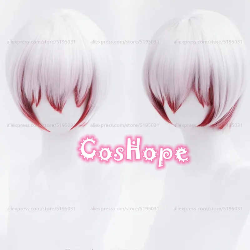 Bungo Stray Dogs Saigiku Jono Cosplay Wig 30cm Short Wig Silver White Red Wig Anime Cosplay Wigs Heat Resistant Synthetic Wigs
Bungo Stray Dogs Saigiku Jono Cosplay Wig 30cm Short Wig Silver White Red Wig Anime Cosplay Wigs Heat Resistant Synthetic Wigs