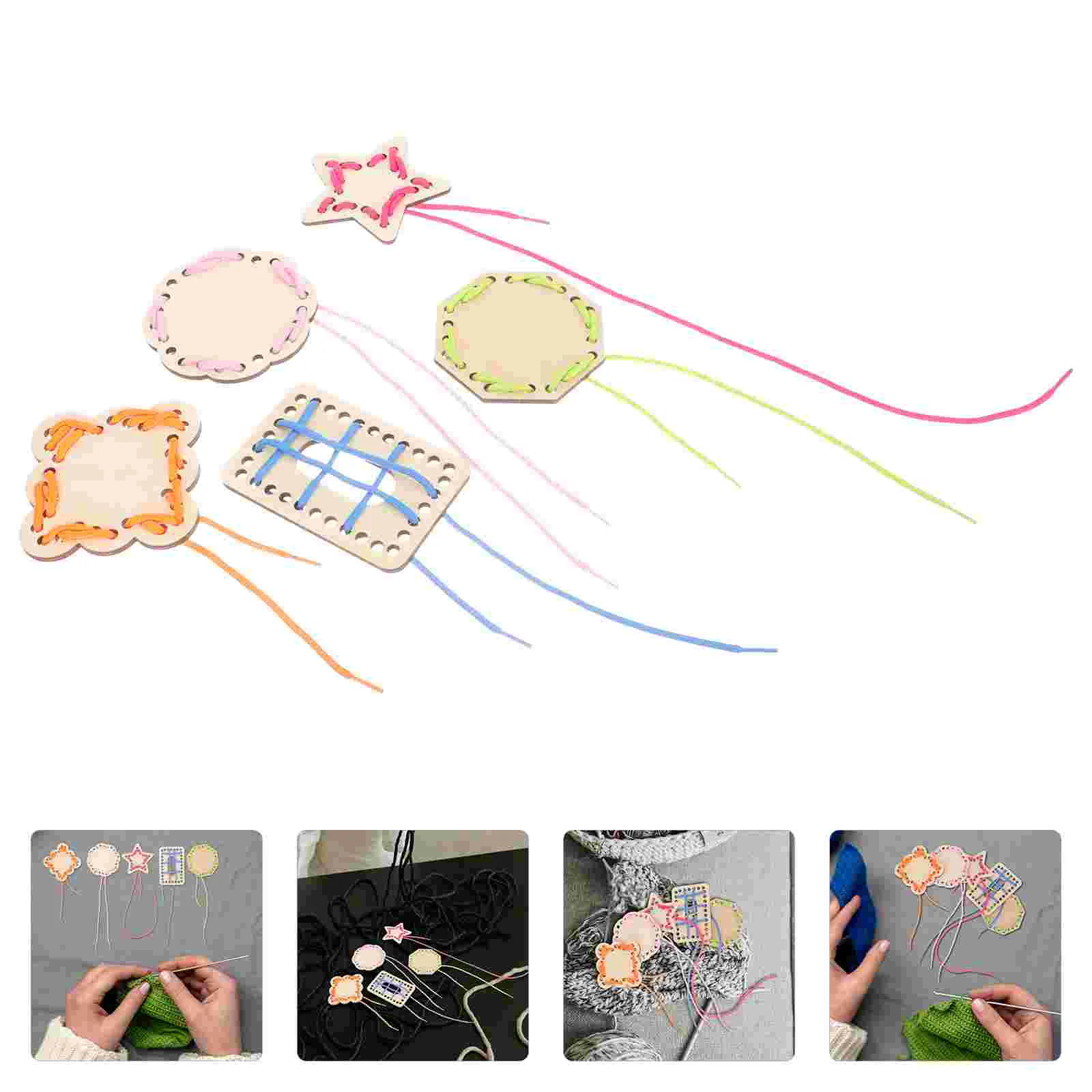 5 Pcs Fashion Rings Cross Wood Embroidery Hoop Mini Toy Monks Cloth Dream Catcher Picture Frame Punch Needle Hole
5 Pcs Fashion Rings Cross Wood Embroidery Hoop Mini Toy Monks Cloth Dream Catcher Picture Frame Punch Needle Hole